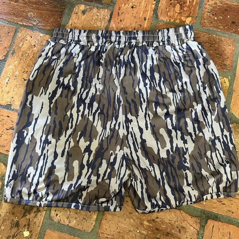 Camo camouflage pull on shorts 2 pair